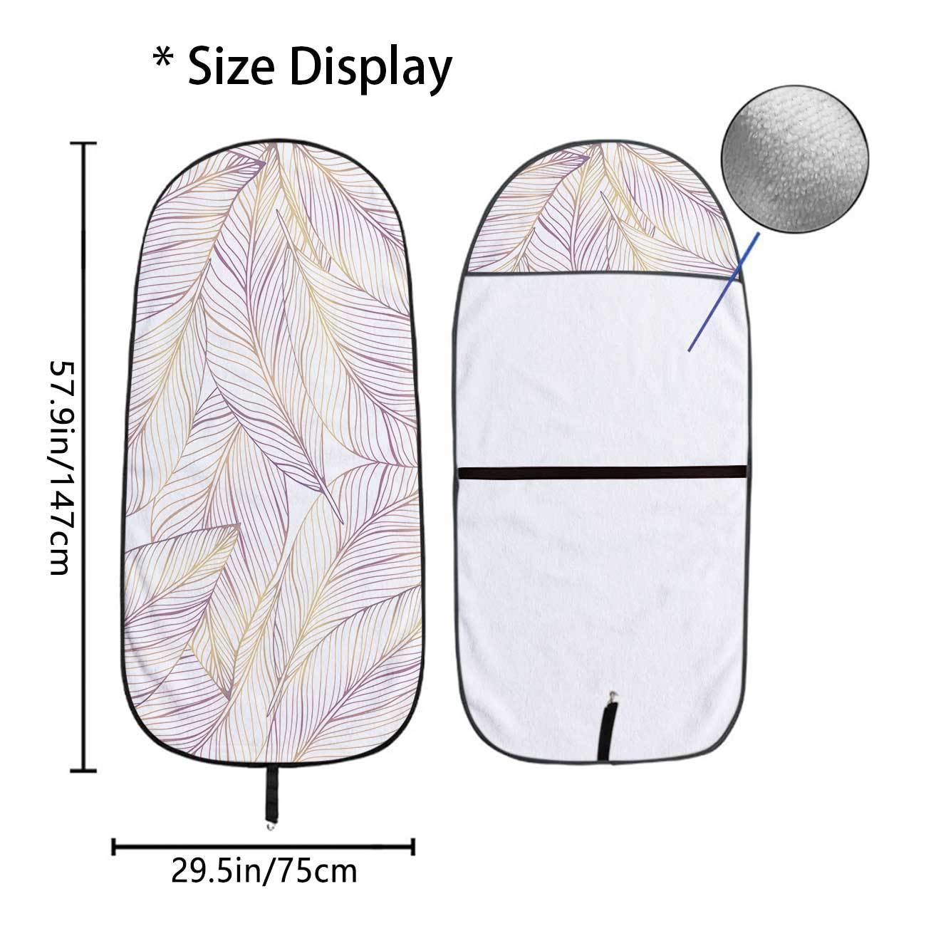 Car seat towel cover front seat protector suitable for gym and exercise, universal for all seasons, car use 132