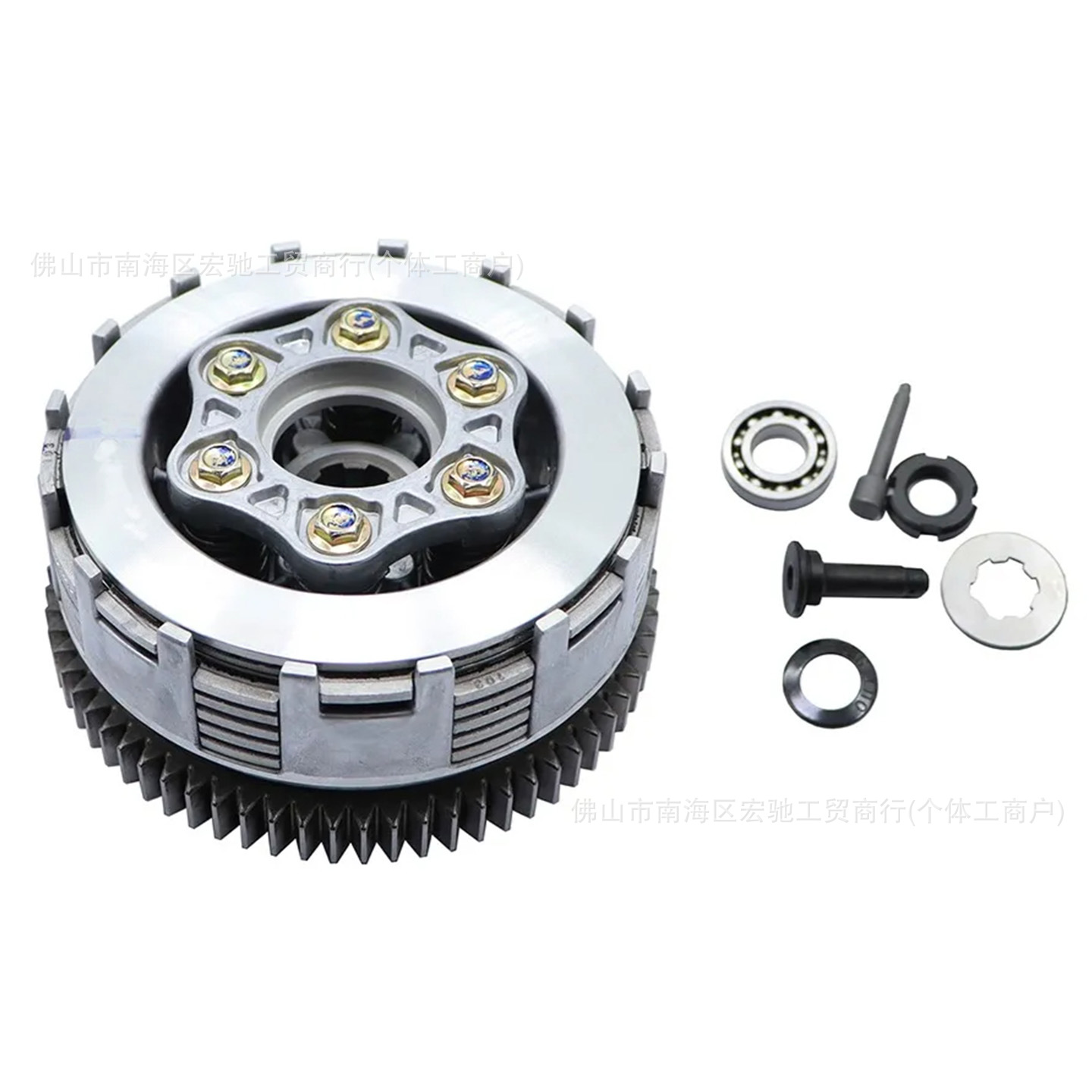 Mexico Meikeduo Motorcycle Parts Clutch Assembly Ft/Cg150 6-Pole 6-Plate Dm200 Rt250Zs