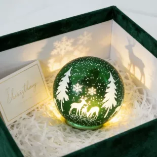 Ночник с лазерной гравировкой для улицы LED