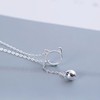 Summer small bell, small design universal ankle bracelet for elementary school students, Japanese and Korean, cat, trend of season, simple and elegant design