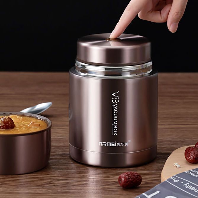 New German-Style Simmering Beaker 316 Stainless Steel Simmering Pot Large Capacity Porridge and White Fungus Extra-Long Insulated Lunch Box Container Pot New German-Style Simmering Beaker 316 Stainless Steel Simmering Pot Large Capacity Porridge and White Fungus Extra-Long Insulated Lunch Box Container Pot