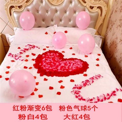 marry Petal simulation rose Petal Propose Unburden birthday decorate romantic Anniversary Marriage room arrangement Petal