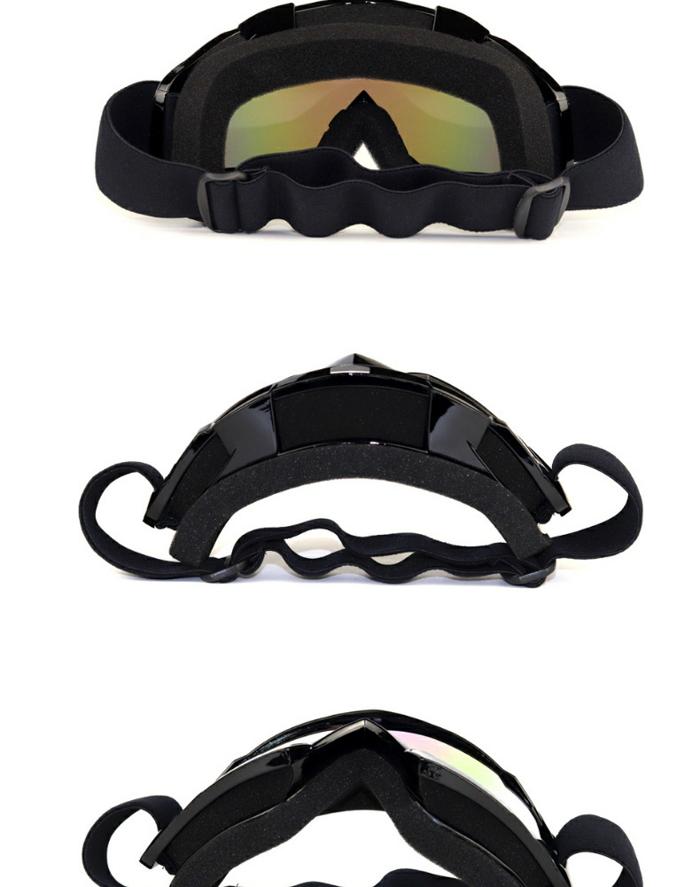 Motocicletă X400 echipată cu ochelari de schi off-road, cască și ochelari de protecție pentru exterior_voghion.com
