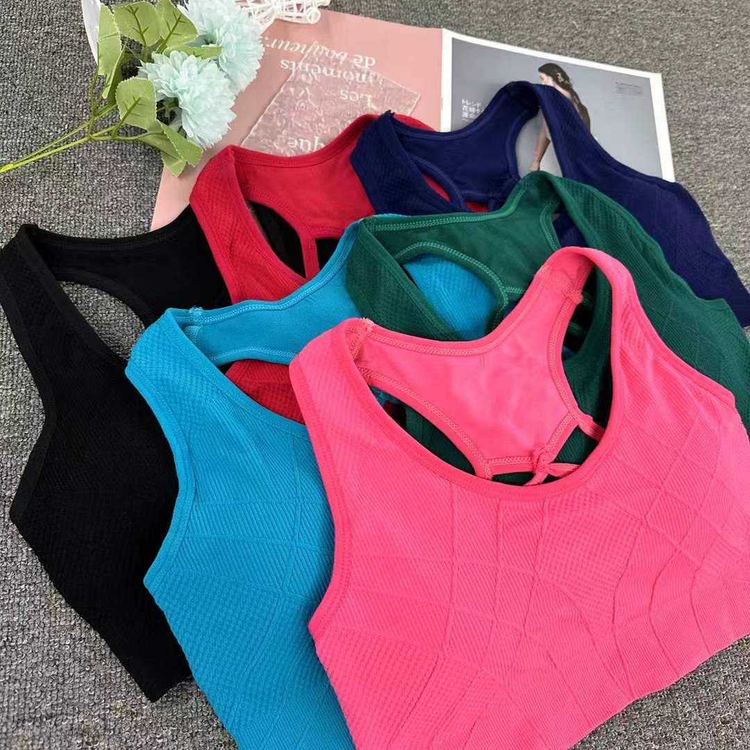 Nuevo chaleco sin acero sin anillo de acero ropa interior chaleco I-back chaleco sexy ropa interior sujetador base