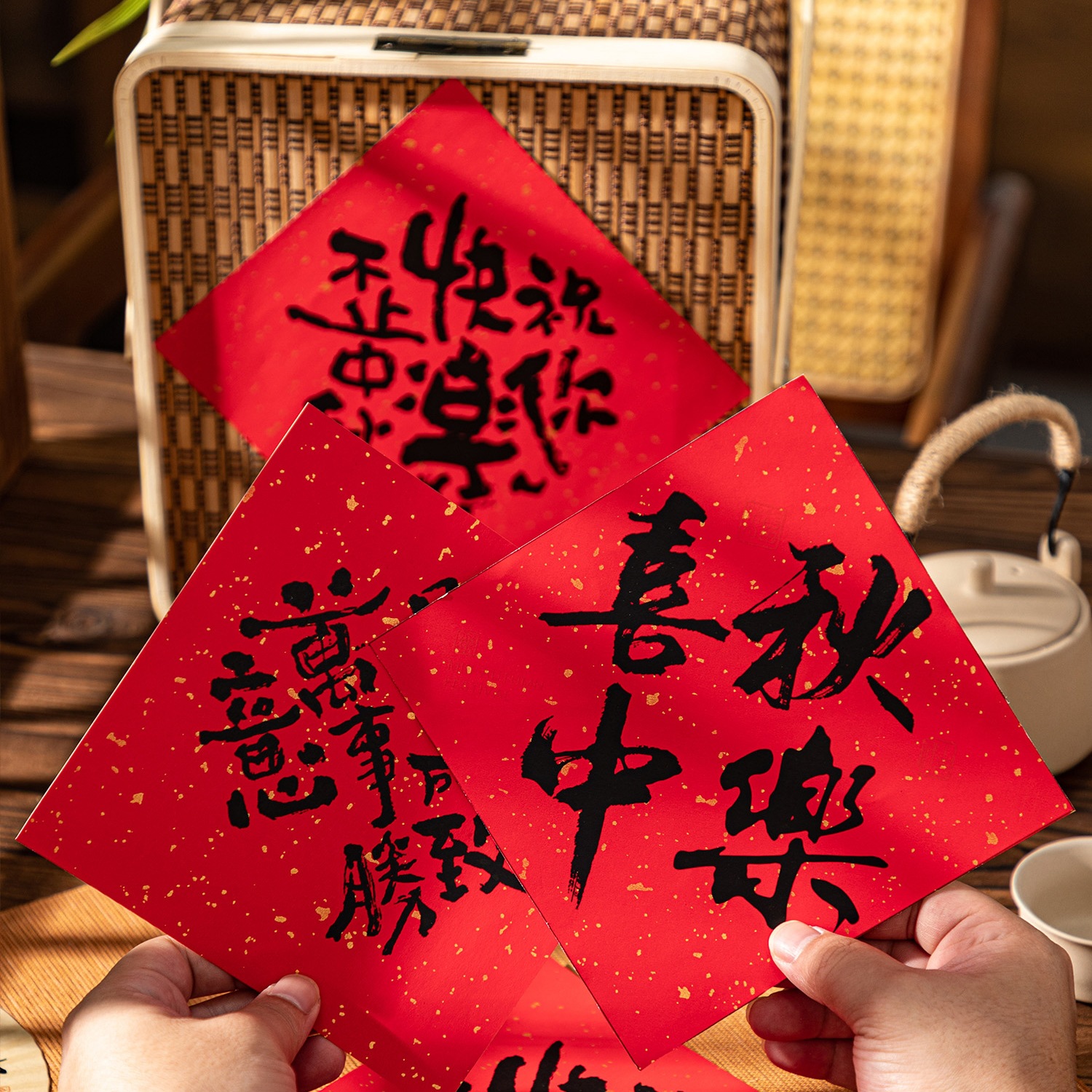 中秋贴纸不干胶伴手礼礼盒标签快乐腰封定 制月饼包装封口祝羟圳