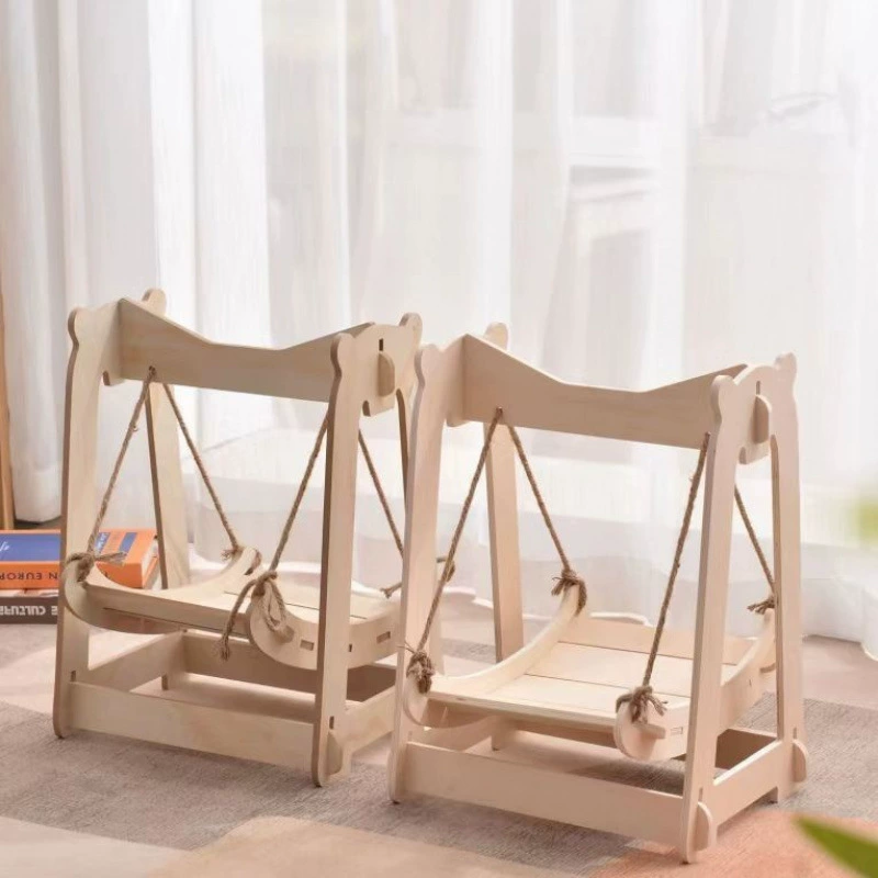 Гамак для кошек, подвесные качели, четырехсезонная универсальная кровать для кошек, летняя кровать-качалка для домашних животных