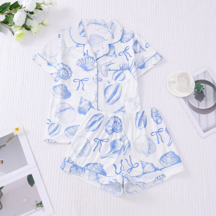 �羳���Q�¿�Ůʿ˯��ӡ�����I�����ѝ�W���Ҿӷ�women pajama