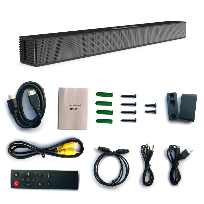 クロスボーダー新 BS-18A サウンドバーブルートゥースオーディオホーム ktv デュアルスピーカーマイク付きワイヤレスエコーバックスピーカー|undefined