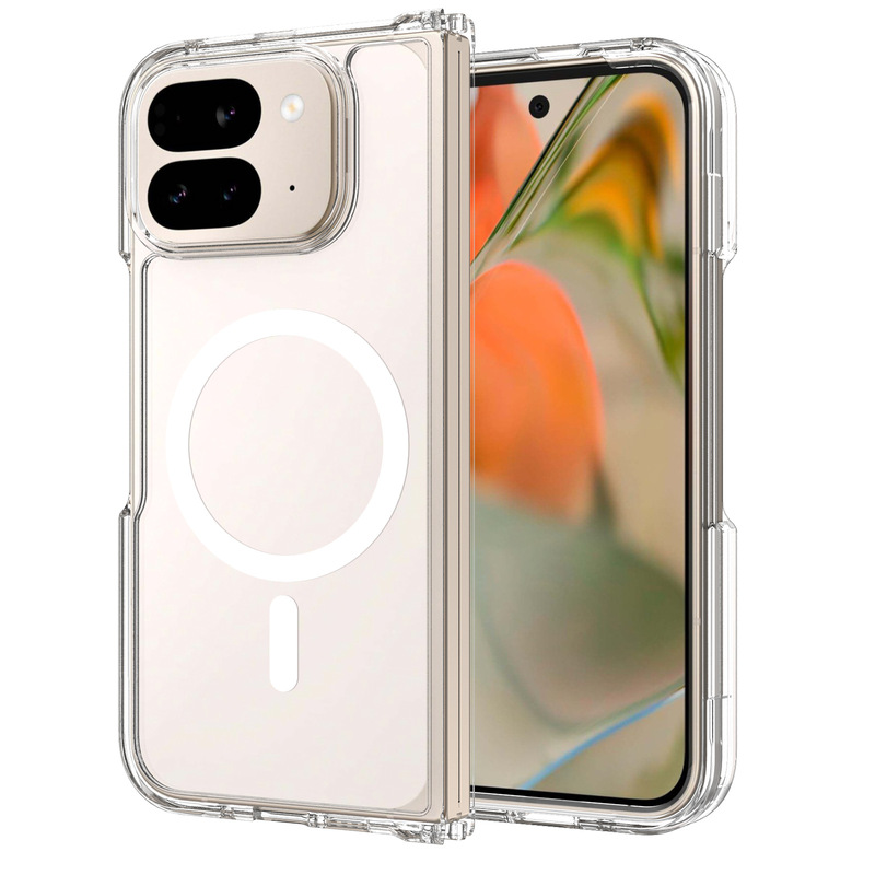 适用谷歌 Pixel10 Pro Fold手机壳9 Pro Fold防摔磁吸透明保护套|undefined