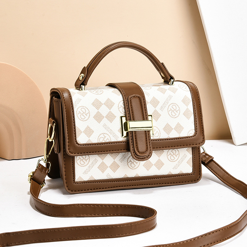 Borsa a tracolla singola versatile quadrata piccola da donna, di alta qualità, 2025, nuova moda, alla moda, transfrontaliera_voghion.com