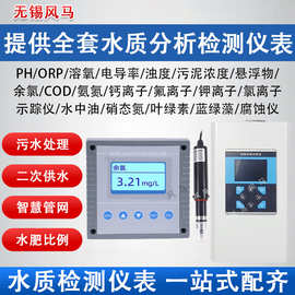 在线水质检测仪PH浊度余氯电导率溶氧臭氧叶绿素蓝绿藻水中油
