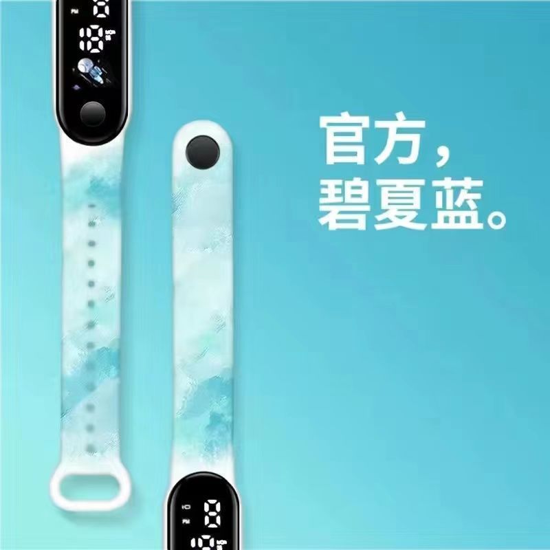 高颜値中学生腕時計女子モデルかわいいファッション韓国版シンプル夜光防水女子児童運動手環|undefined