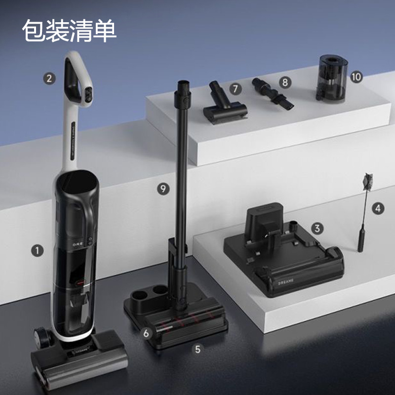 DreameH30UltraMix aspirador arrastrador de barrido en uno 5 en 1 sueño 180 robot de vacío vertical lavar h30