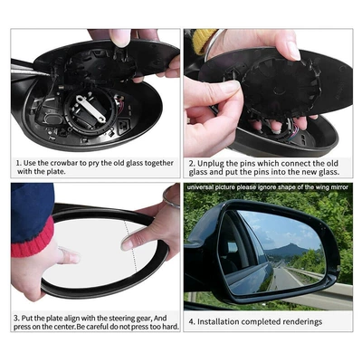 Suitable for 10-16 Car mirror