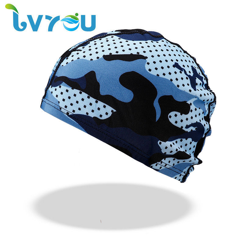 Sombrero de nadador verde, sombrero de nadador de spandex, sombrero de nadador de cabello largo, sombrero de nadador de aguas termales, sombrero de nadador para adultos, unisex, piscina, comercio exterior