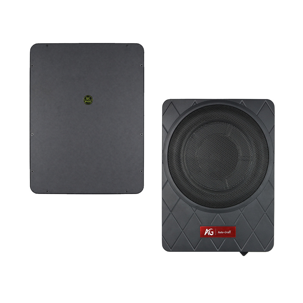 Factory Special Price Ultra-Thin Speaker 10inch Aluminum Alloy Ultra-Thin Car Audio 12V Car Mini Speaker Subwoofer