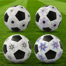 DIY涂鴉3號4號5號足球兒童PVC機縫室內玩具幼兒園小學生足球批發