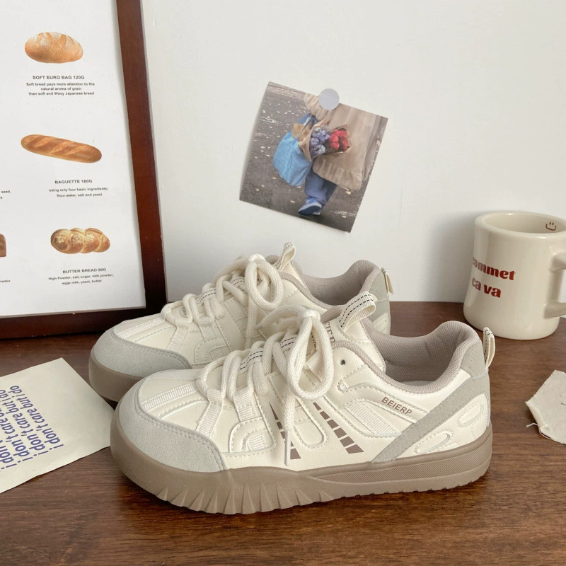 Женские кроссовки Niche Net Board для весны и осени 2025 года, стильные, дышащие, Forrest Gump белые кроссовки
