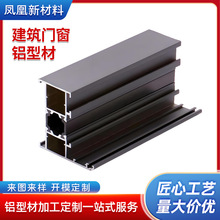 建筑门窗铝合金隔音隔热门窗断桥型材 推拉窗落地窗双开防火窗断