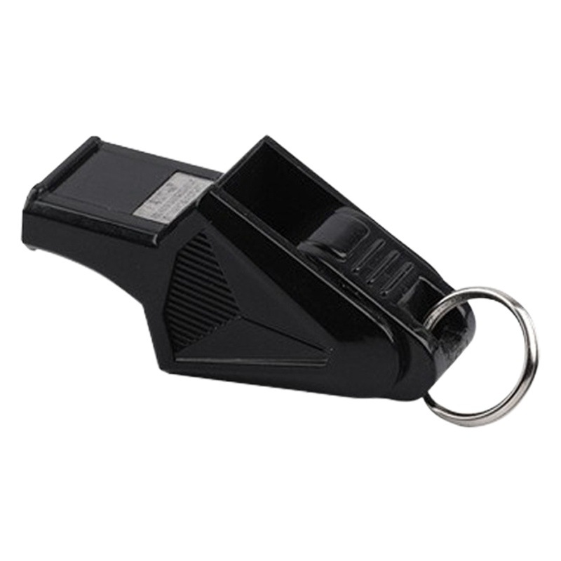 Nuclear-free triangle whistle referee Sports Basketball game distress escape outdoor training plastic lanyard treble