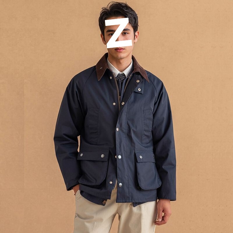 Replica Bbr! American Retro Hunting Waxed Jacket Ami Khaki Waterproof Trench Coat Gentleman Barn Style Jacket Replica Bbr! American Retro Hunting Waxed Jacket Ami Khaki Waterproof Trench Coat Gentleman Barn Style Jacket