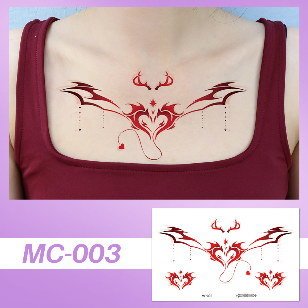 MC-003 (autocollants de tatouage de charme) / 190*120mm