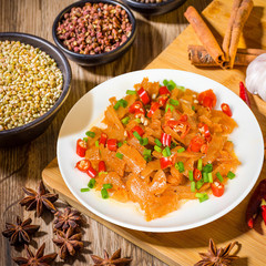 Golden Mill Hot Pot Vegetarian Tripe & Konjac, 8g Spicy Tendrillo Pepper & Sichuan Peppercorn Flavor, Mini-Packaged Snack, Casual Food Item