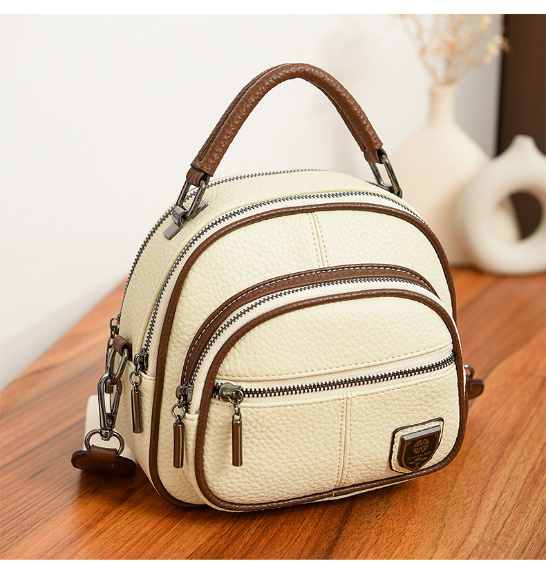 Borsa a tracolla a mano Texture per donna 2024 Nuova moda ufficio pendolare Piccola scatola multistrato Grande capacità_voghion.com
