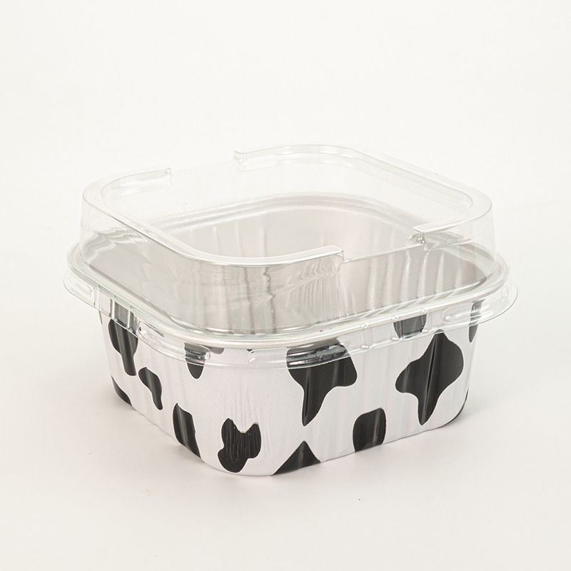9035 pudín 150ml iceberg lava embalaje de chocolate pastel moustilla barra de postre caja cuadrada