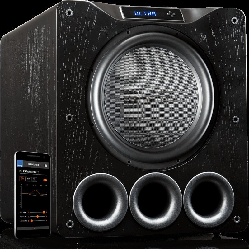 SVS PB16-Ultra/SB16-Ultra active high-power 16.5-inch home theater subwoofer