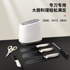 現物卸売り刃物セットの組み合わせは国境を越えて家庭用鋭利な包丁ステンレスの骨切り刃物ホルダーの組み合わせです。
