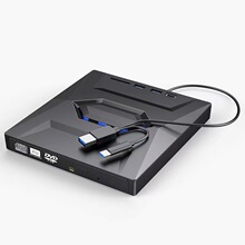 多功能外置光驱DVD刻录机七合一USB3.0/Type-c可外接U盘插卡扩展