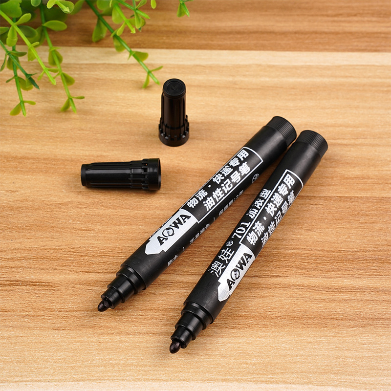 701 marcador de cabeza grande aceitoso concentrado, no se desvanece, no se puede limpiar, bolígrafo a base de aceite de gran capacidad, venta directa de fábrica al por mayor