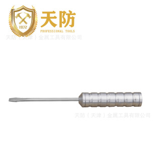 Tianfang stainless steel tool stainless steel handle flat-blade screwdriver with high quality and high guarantee