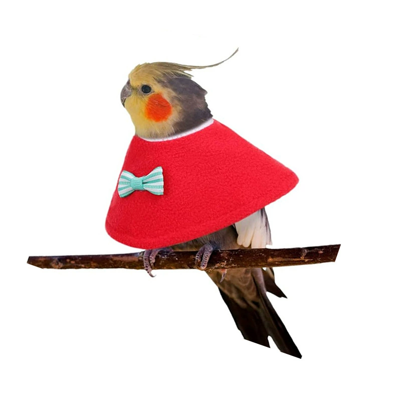 Плащ попугаев маленький плащ птицы одежда утолщена, холодная и теплая тигровая шкура Xuanfeng