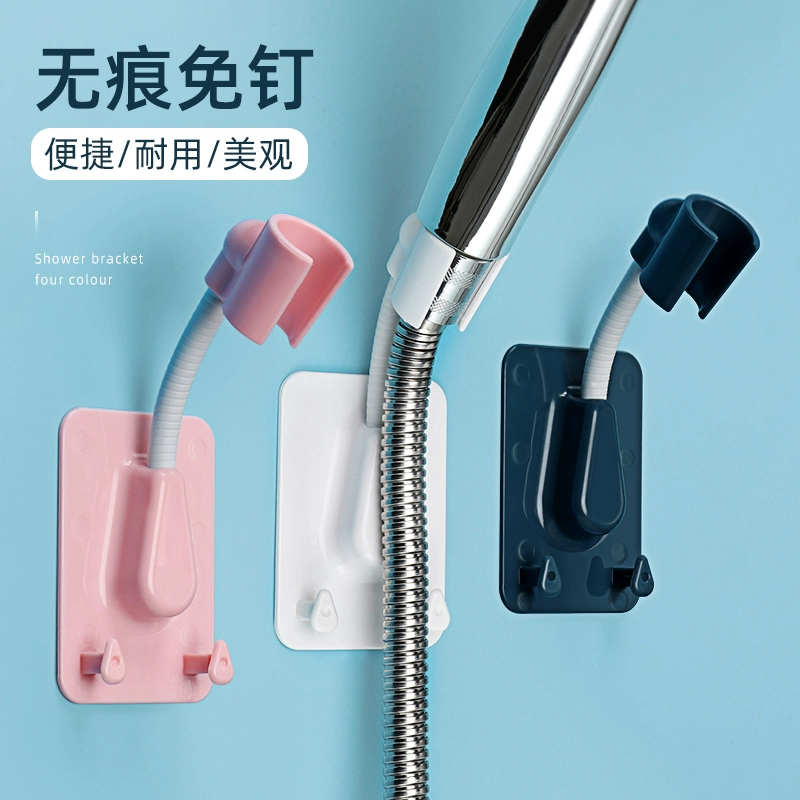 Poron -free nail rack can adjust children's bath water faucet Shower stent fixed wholesale