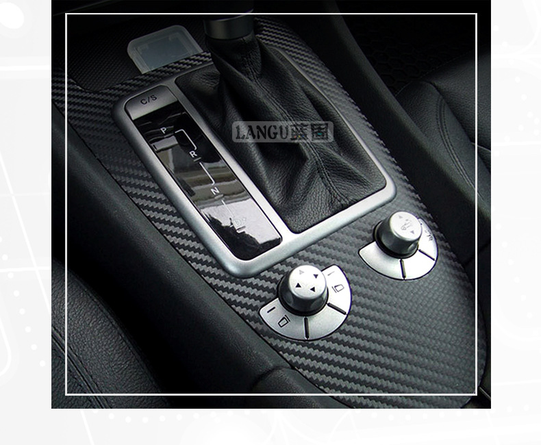 Car Color Changing Film Carbon Fiber Sticker Film Body Roof Black Car Cover Interior Central Control Network Motorcycle Ab Column