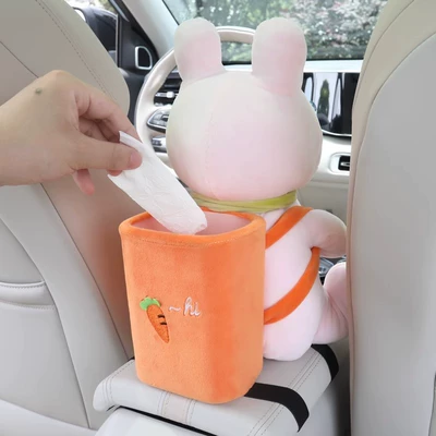 car cute lady armrest | Car tissue box/set
