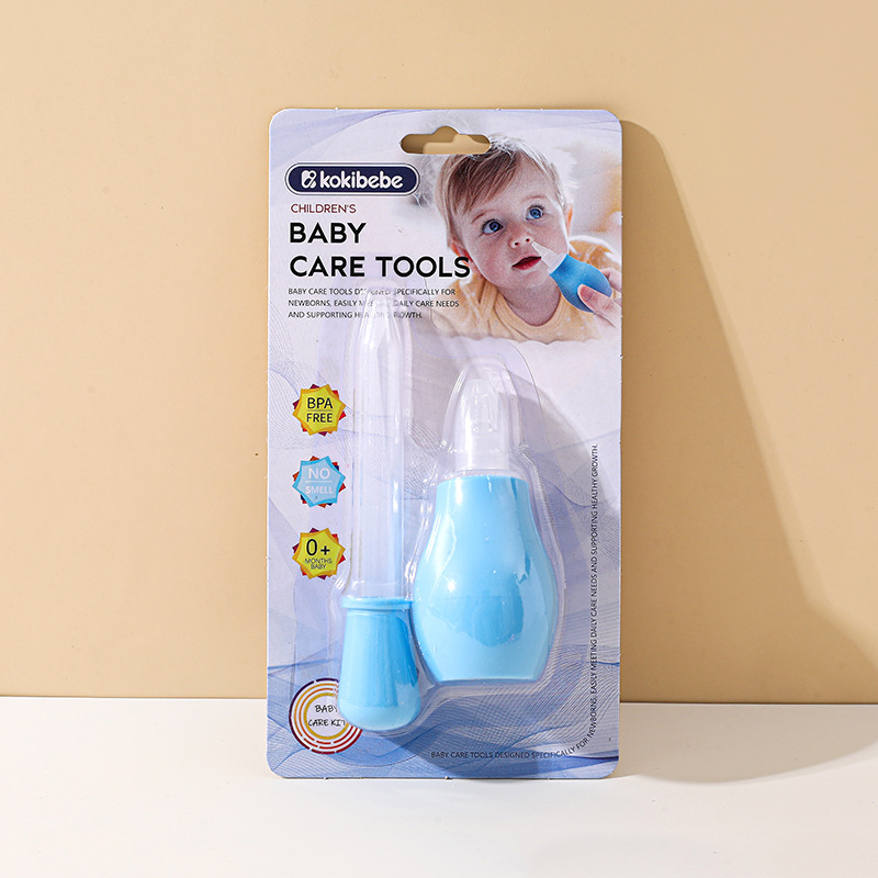 Nariz para bebés Limpiador manual de mocos para bebés Juego de comederos de agua y medicina tipo gotero para bebés