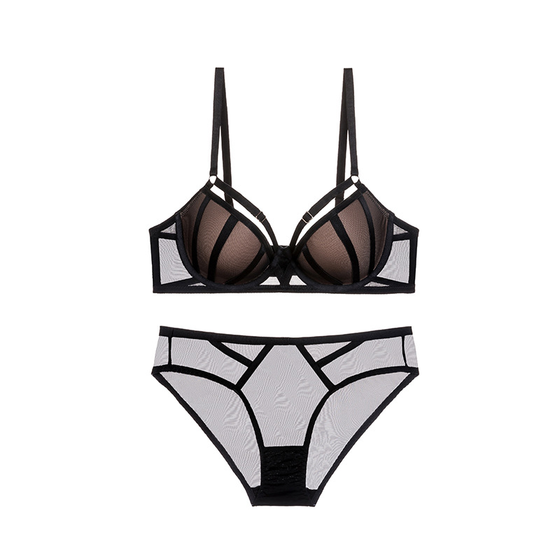Push up BRA traje de las mujeres Otoño e Invierno encaje ropa interior traje