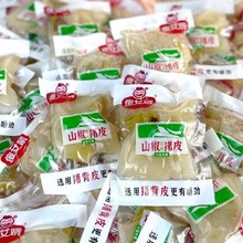 傻女婿山椒猪皮泡椒猪皮小包装即食熟食散称小零食休闲小吃下饭菜