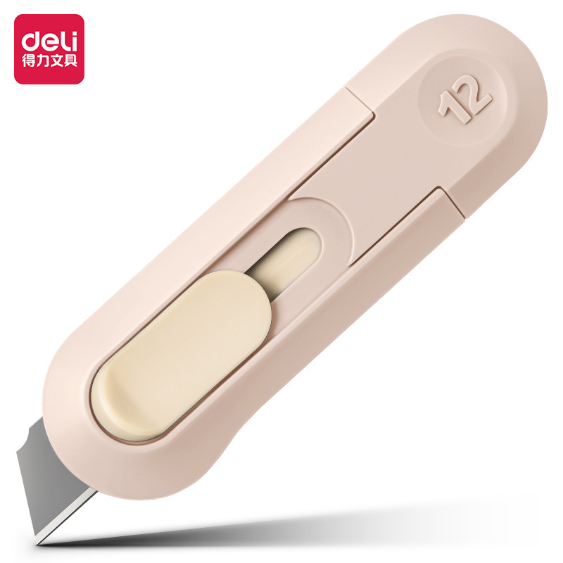 Deli NS065 ミニポータブルユーティリティナイフ壁紙ナイフエクスプレスナイフ彫刻ナイフ小さな高価値アーティファクト美術学生|undefined