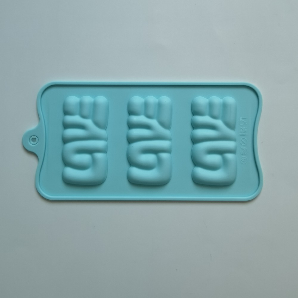 3 amores de chocolate 176 molde de silicona pastel helado pudín molde de postre jabón utensilios