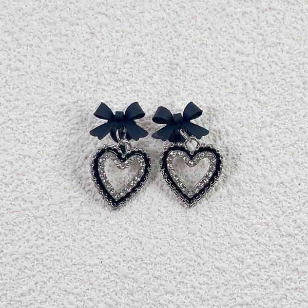 Mosquito coil with bow, ear clips