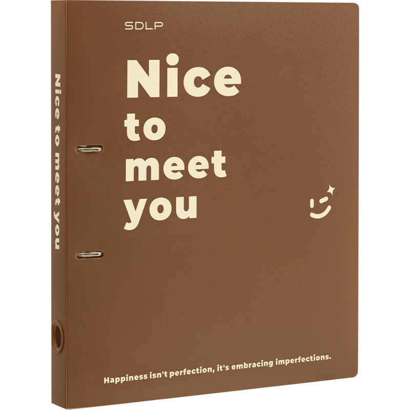A4 File Folder Subject-Specific Folder with Magic Tape, Transparent Large-Capacity Storage Binder for Students