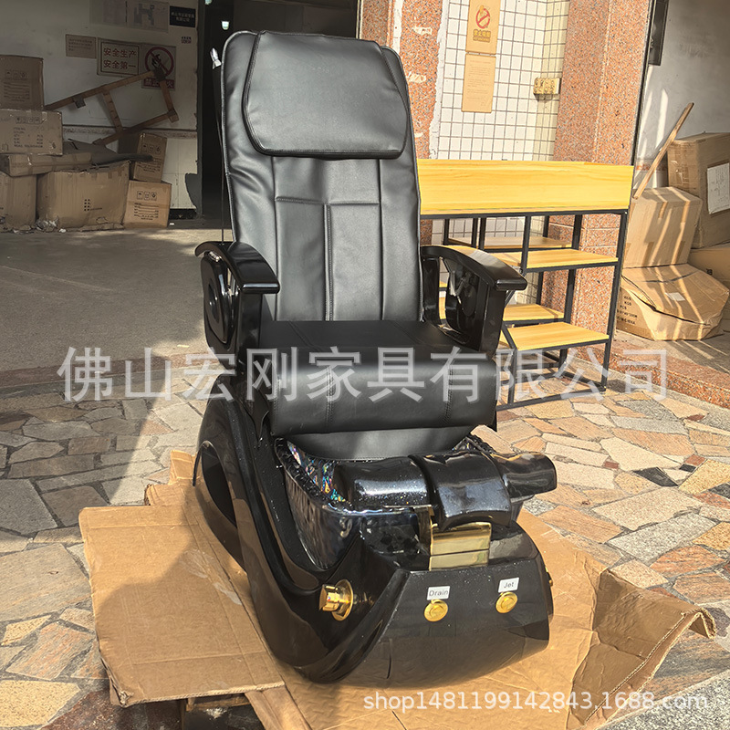 Pedoterapia sofá de baño de pies eléctrico sofá de baño de pies manicuría tienda de belleza lavado pedicura sofá bordado sauna masaje manicuría