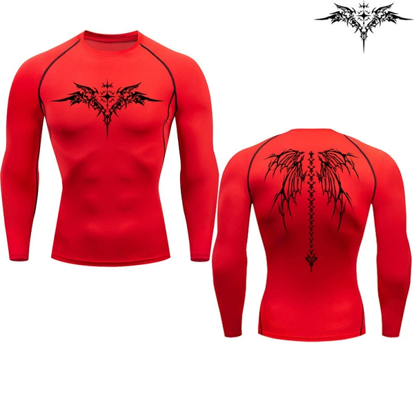 Red long-sleeve