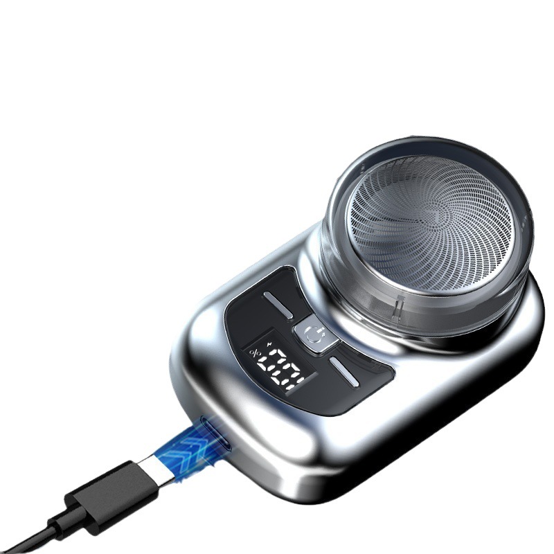 Sanqiao máquina de afeitar eléctrica con pantalla potencia carga USB mini portátil entrega al por mayor