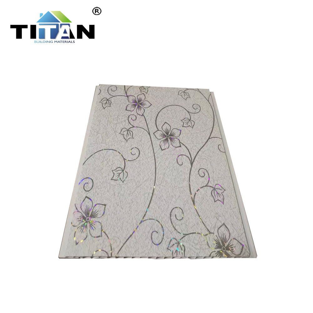 Fabricante de placa de acero de plástico de techo de refuerzo de PVC, placa de rejilla cuadrada recubierta de película de transferencia al por mayor, Jiaxing Haining