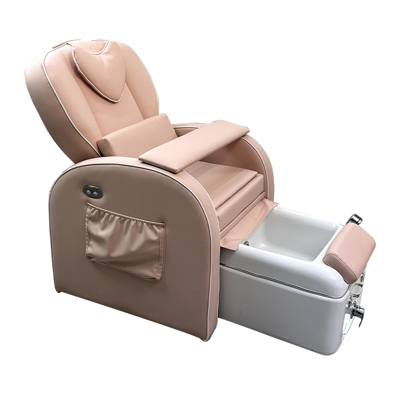 Fábrica directa de alta gama manicuría de moda manicuría confortable manicuría de pestañas para una sola persona puede reclinarse terapia de pies sofá de baño de pies